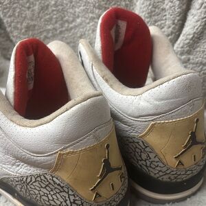 Nike Air Jordan Sneakers - White and Red